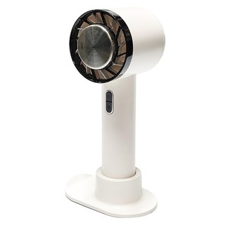 CYKE 手持風扇, 冷敷降溫, 三段風力, 2200mAh電池容量, Type-C充電, CYKE-622, 白色厚款