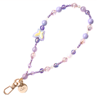 ekax Bling Bling 串珠手腕繩 藍色/粉色壓克力 五金, 紫色, 1條