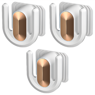 拖鞋收納架 8cm x 7cm x 4.7cm PET材質, 皎潔白, 3個