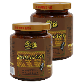 菊之鱻 珍饌瑤柱XO醬 無防腐劑添加、無人工香料添加, 280g, 2罐
