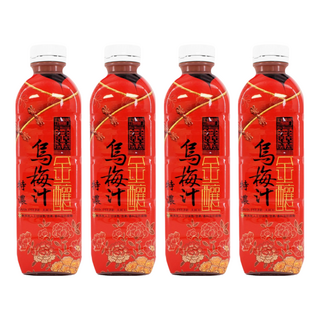 潤之泉潤心田 金釀烏梅汁，無人工甘味劑/色素/香料及防腐劑, 1L, 4瓶
