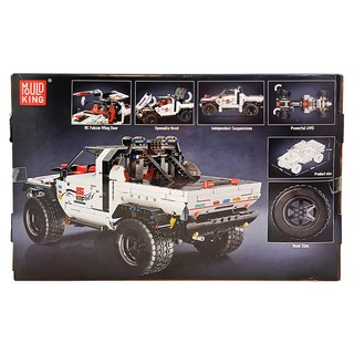 MOULD KING 宇星模王 白艦大攀爬 遙控獵鷹翼門 可開啟引擎蓋 獨立懸掛 強勁4WD, 多色, 1盒