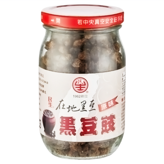 民生 在地黑豆 原味黑豆豉 240g 1罐 古法釀造 無添加 台灣風味