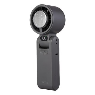 igrass 折疊制冷式強力靜音風扇, IGS057GY, 石墨灰