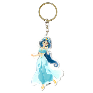 迪士尼 公主壓克力鑰匙圈 ca634-2, 茉莉, 1個