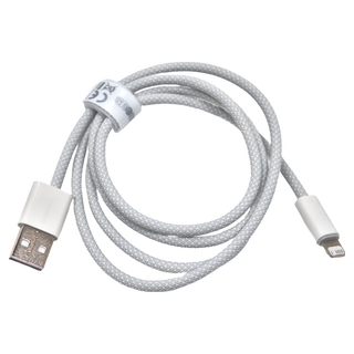 Baseus 倍思 靈動系列 IOS快充數據線 USB to IP 白色 2.4A, 1m, 1條