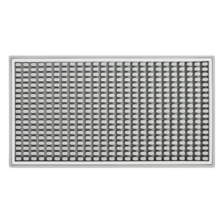 美式吧台墊/工作墊/酒吧墊 PVC橡膠 加厚防滑耐用, 小(15 x 30cm), 岩石灰, 1個