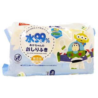 Lec.Be 玩具總動員濕紙巾 Set, 99%純水, 無添加, 80枚, 3包