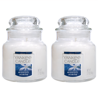 YANKEE CANDLE 香氛蠟燭 夜半茉莉 3.7oz (104g) Set 2個, 2件
