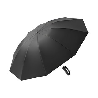 ON MY OWN 全自動扣環反向傘 L 黑色 單手操作 反向收傘不濕身 方便攜帶