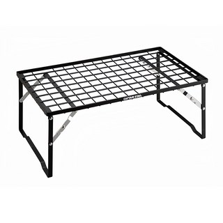 CAPTAIN STAG 鹿牌 CS經典款 可折疊網桌, 展開(60 x 35 x 23cm) + 收納(60 x 35 x 3.5cm), 60cm, Black, 1個