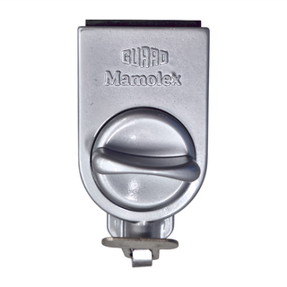 GUARD 安全鋁窗鎖 小確保環 3.82 x 6.75 x 4.27cm 棕色 120g, 1個