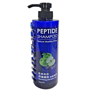 In Nature 自然匯 藍銅胜肽修護鎖色洗髮凝露 溫和清潔 520ml, 1瓶