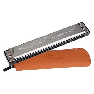 samick 三益樂器 顫音24孔口琴, STH-24PR, 1個, 銀色