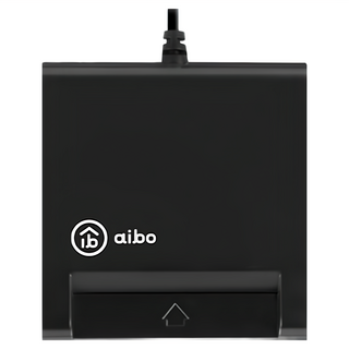 aibo AB22 ATM晶片讀卡機 黑色 ICCARD-AB22-BK 網路報稅, 1個