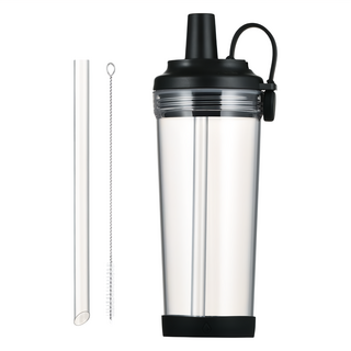 磁吸手提大容量Tritan 850ml 黑色 | 吸管水杯/隨行杯, 1個