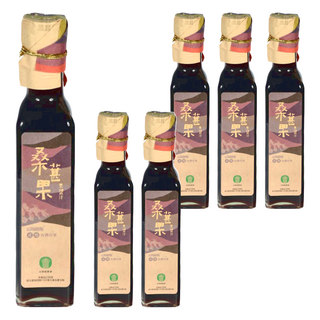 山海經脈 桑葚果醬汁 台灣產, 350g, 350ml, 6瓶