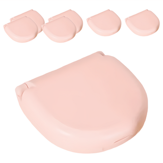 迷你針線盒, 附縫紉線*6, 小鈕扣*4, 剪刀*1, 大頭針*3, 別針*1, 穿針器*1, 小夾子*1, 三款針頭, 豆沙粉, 7個