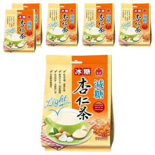 義美 沖泡 冰糖杏仁茶 減糖, 12包, 28.5g, 6袋