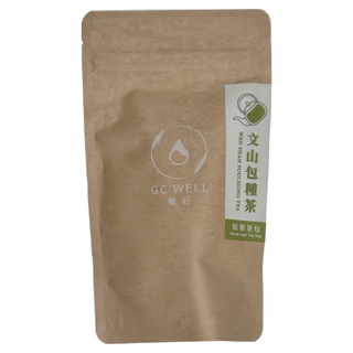 GC WELL 幾好 文山包種茶，100%臺灣茶，原葉茶包, 3g, 7包, 1袋