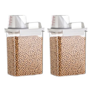 小麥購物 米桶儲物罐 C458 中 194g, 2個, 顏色隨機