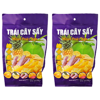 慕南 綜合蔬果乾 Mixed Fruit Chips, 250g, 2包