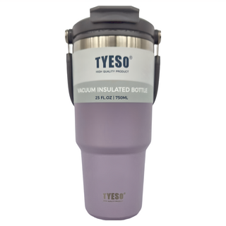 TYESO 泰碩 手提304不銹鋼水杯, 紫色, 750ml, 1個