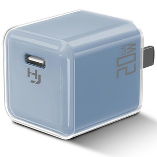 HONG JIN 宏晉 PD快充頭 mini20, 1個, 藍色