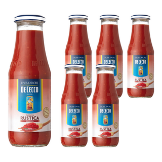 DE CECCO 得科 Passata Rustica Polposa 義大利蕃茄泥, 700g, 6瓶
