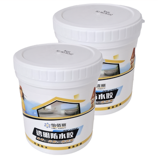 怡佰麗 透明防水膠 Set, 600ml (+-5%)，台灣製, 2個