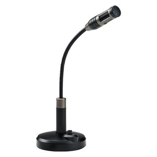 E-books S60 電競360度全向式麥克風，蛇管彎曲設計，On/Off 開關鍵, E-EPB130, 黑色