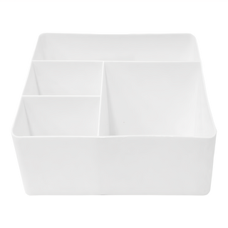 Green Bell 綠貝 桌面收納盒 白色 簡約設計 多格式收納, 1個