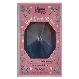 MAD BEAUTY 神秘魔法 閃耀水晶沐浴皂, 160g, 1個