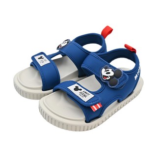 Disney 迪士尼 兒童款立體織帶造型休閒涼鞋