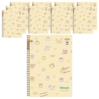 PENPIA 1000 小學聽寫線圈筆記本 10本 顏色隨機 韓國製造