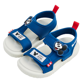 BORUI 柏睿鞋業 兒童款 米奇立體織帶造型休閒涼鞋 122039 18