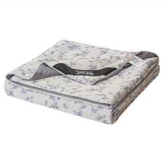 NATURALLY JOJO 石墨烯冰絲雪糕涼感被 1件, 煙灰虞美人