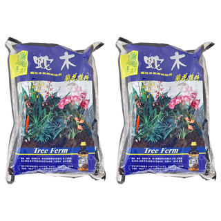 翠筠 高溫殺菌蛇木 蘭花植料, 2包, 3L