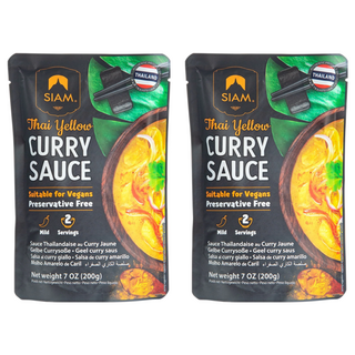 deSIAM 泰式黃咖哩調理醬包, 200g, 2包