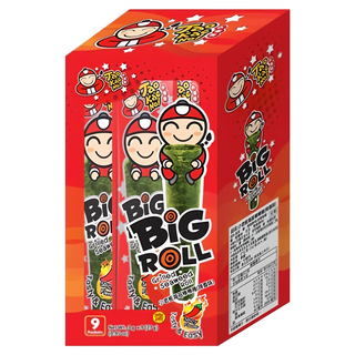 TAO KAE NOI 小老板 海苔棒棒捲 辣香味 9入, 27g, 1盒