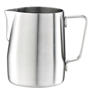 Tiamo 內刻度拉花杯 600ml, 1個, 銀色