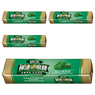 VALDA 樺達硬喉糖 超涼薄荷口味 38g x 4條