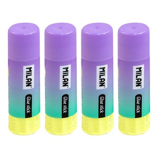 MILAN 透明口紅膠 雲彩朵朵, 4條, 8g