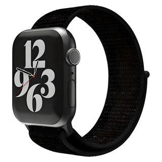 SINJIMORU 兼容輕量運動錶帶, 黑色, 1條