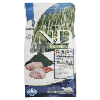 Farmina 法米納 SC2 全齡貓 天然螺旋藻無穀系列 乾飼料, 羊肉枸杞, 1.5kg, 1個