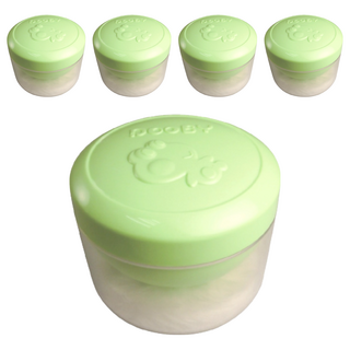 DOOBY 大眼蛙 神奇自動粉撲盒, 旋蓋設計, 台灣製造, 5個