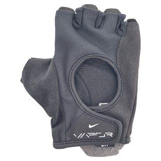 NIKE 耐吉 N1010673091XS W VAPOR ELITE 健身手套, 黑白色, 1雙