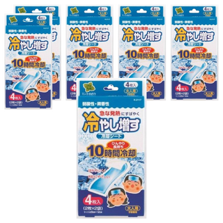 Kiyou 小久保工業所 薄荷清香退熱貼 未滅菌, 4片, 6盒