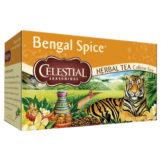 CELESTIAL SEASONINGS 詩尚草本 肉桂香料茶, 無咖啡因草本茶, 2.35g, 20包, 1盒