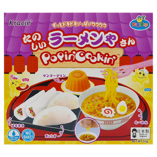 Kracie 葵緹亞 知育菓子 創意DIY 拉麵造型小達人 Set, 不添加防腐劑、人工色素, 開發孩童的創造力, 日本製造, 1盒, 32g